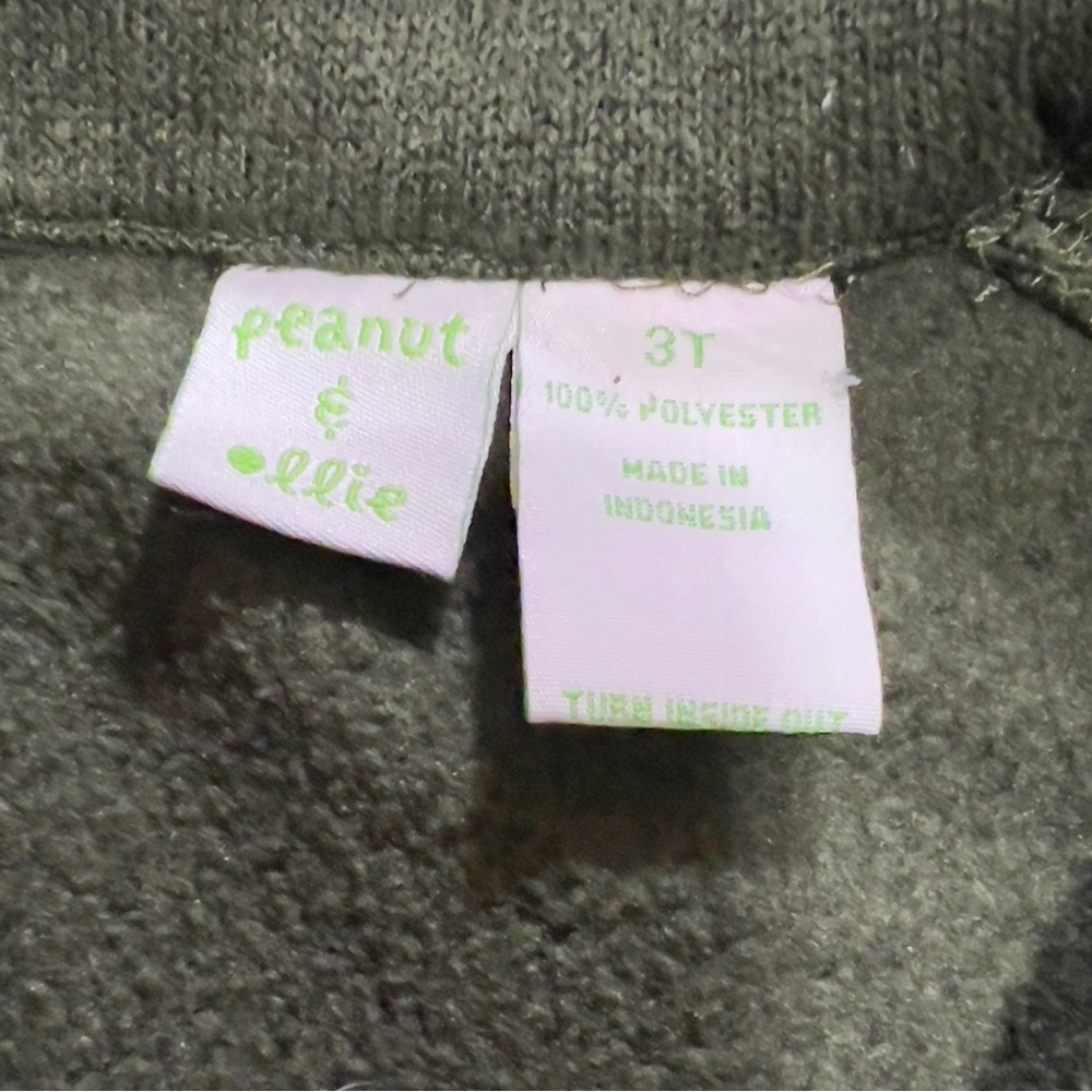 PEANUT & ELLIE | boys | 3T | green | sweater - Picture 2 of 2